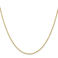 Load image into Gallery viewer, 14K 1.25mm D/C Round Cable Chain
