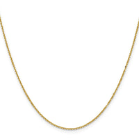 Load image into Gallery viewer, 14K 1.25mm D/C Round Cable Chain
