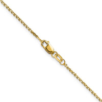 Load image into Gallery viewer, 14K 1.25mm D/C Round Cable Chain
