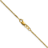 Load image into Gallery viewer, 14K 1.25mm D/C Round Cable Chain
