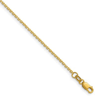 Load image into Gallery viewer, 14K 1.45mm D/C Round Cable Chain
