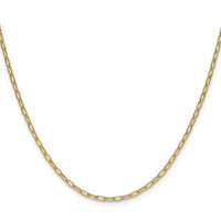 Load image into Gallery viewer, 14k 2.2mm Semi-Solid Paperclip Chain
