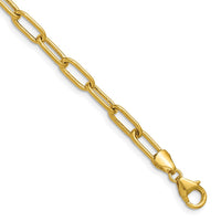 Load image into Gallery viewer, 14k 4.5mm Semi-Solid Paperclip Chain

