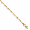14K 1.4mm D/C Open Long Link Cable Chain