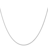 Load image into Gallery viewer, 10K White Gold 1mm Spiga Chain
