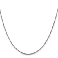 Load image into Gallery viewer, 10K White Gold 1.5mm  D/C Spiga Chain
