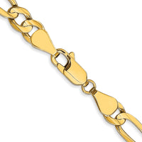 Load image into Gallery viewer, 10k 5.25mm Concave Figaro Chain
