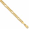 10K 5.25mm Concave Figaro Chain