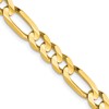 10K 5.25mm Concave Figaro Chain