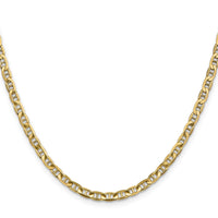 Load image into Gallery viewer, 10K 3.75mm Concave Anchor Chain
