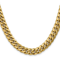 Load image into Gallery viewer, 10K Semi-Solid 9.3mm Miami Cuban Chain
