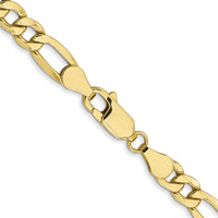 Load image into Gallery viewer, 10k 5.35mm Semi-Solid Figaro Chain
