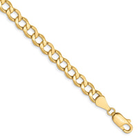 Load image into Gallery viewer, 10K 5.25mm Semi-Solid Curb Chain
