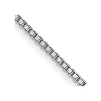 Load image into Gallery viewer, 14K White Gold 1mm Box Chain

