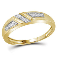 Load image into Gallery viewer, Sterling Silver His Hers Princess Diamond Cluster Matching Wedding Set 1/3 Cttw
