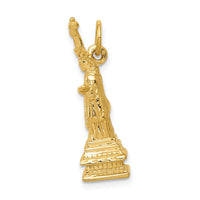 Load image into Gallery viewer, 14k  3D Statue Of Liberty Charm
