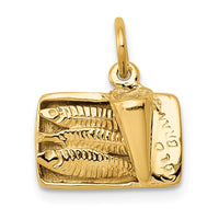 Load image into Gallery viewer, 14K 3D Sardine Can Charm
