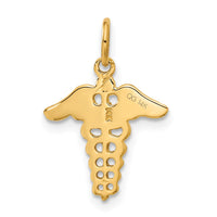 Load image into Gallery viewer, 14k Caduceus Charm
