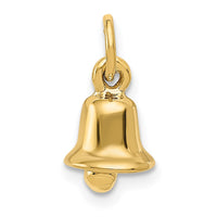 Load image into Gallery viewer, 14k 3D Wedding Bell Charm
