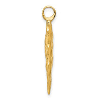 Load image into Gallery viewer, 14k 3D Arrow Head Charm
