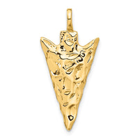 Load image into Gallery viewer, 14k 3D Arrow Head Charm
