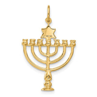 Load image into Gallery viewer, 14K 3D Menorah Charm
