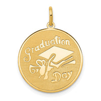 Load image into Gallery viewer, 14k GRADUATION DAY Disc Charm
