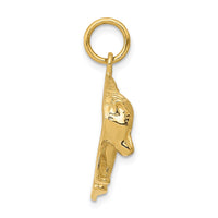 Load image into Gallery viewer, 14k Bear Charm
