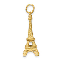 Load image into Gallery viewer, 14KY  3D Eiffel Tower Charm
