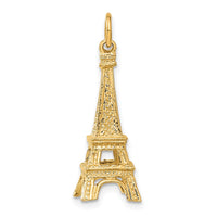 Load image into Gallery viewer, 14KY  3D Eiffel Tower Charm
