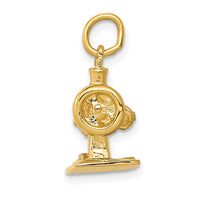 Load image into Gallery viewer, 14K  3D Antique Sewing Machine Charm
