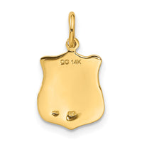 Load image into Gallery viewer, 14k Police Badge Charm
