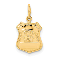 Load image into Gallery viewer, 14k Police Badge Charm
