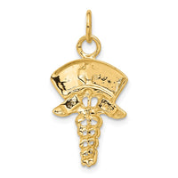 Load image into Gallery viewer, 14k Nurse Symbol Charm
