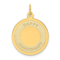 Load image into Gallery viewer, 14K HAPPY ANNIVERSARY Charm
