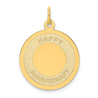 Load image into Gallery viewer, 14K HAPPY ANNIVERSARY Charm
