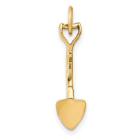Load image into Gallery viewer, 14k 3-D Spade Charm
