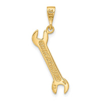 Load image into Gallery viewer, 14k 3D Wrench Charm
