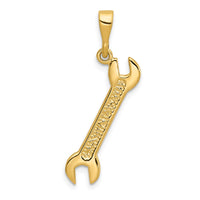 Load image into Gallery viewer, 14k 3D Wrench Charm
