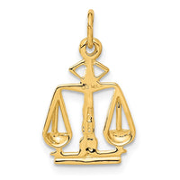 Load image into Gallery viewer, 14k Scales Of Justice Charm

