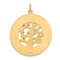 Load image into Gallery viewer, 14k TREE OF LIFE Pendant
