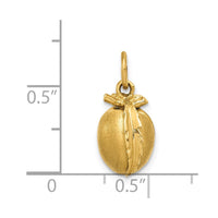 Load image into Gallery viewer, 14k Peach Charm

