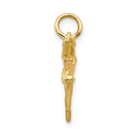 Load image into Gallery viewer, 14K  3D Ballerina Charm
