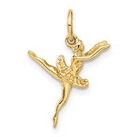 Load image into Gallery viewer, 14K  3D Ballerina Charm
