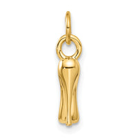 Load image into Gallery viewer, 14K  3D High heel shoe Charm

