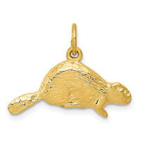 Load image into Gallery viewer, 14k Beaver Charm

