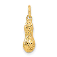 Load image into Gallery viewer, 14k 3D Peanut Charm
