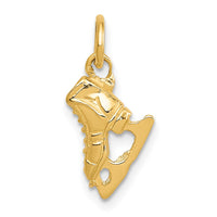 Load image into Gallery viewer, 14K  3D Ice Skate Charm
