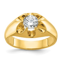 Load image into Gallery viewer, IBGoodman 14k 1 carat Lab Grown Diamond VS/SI+ G+ Complete Men&#39;s Ring
