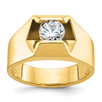 Load image into Gallery viewer, IBGoodman 14k 1 carat Lab Grown Diamond VS/SI+ G+ Complete Men&#39;s Ring
